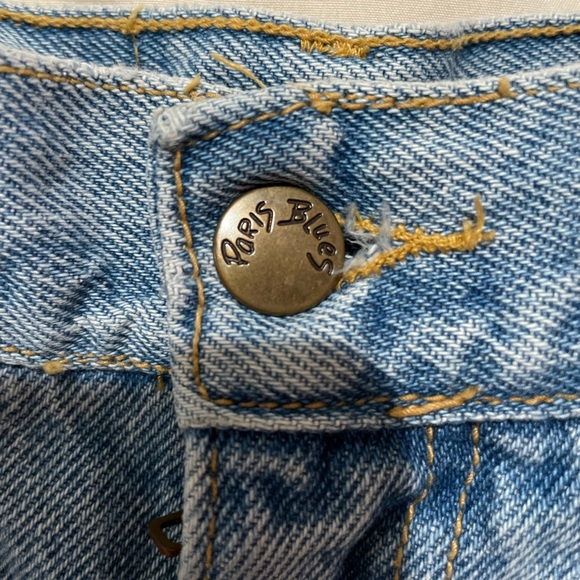 High waisted jean shorts - Picture 3 of 4